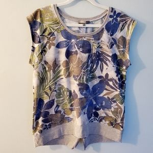 Sleeveless Floral Top